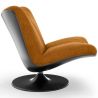 Upholstered Curved Design Contemporary Style Armchair - Tulipe image 7
