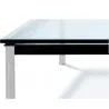 Square coffee table - Glass - 80 cm - Kart image 7