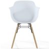 Dining Chair Scandinavian Design - Wooden Legs - Nordika image 7