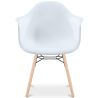Dining Chair Scandinavian Design - Wooden Legs - Nordika image 7