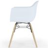 Dining Chair Scandinavian Design - Wooden Legs - Nordika image 7