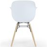 Dining Chair Scandinavian Design - Wooden Legs - Nordika image 7