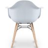 Dining Chair Scandinavian Design - Wooden Legs - Nordika image 7