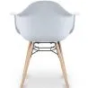 Dining Chair Scandinavian Design - Wooden Legs - Nordika image 7