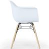 Dining Chair Scandinavian Design - Wooden Legs - Nordika image 7