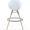 Bar Stool - Scandinavian Design - Wooden Legs - Nordika image 7