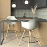 Bar Stool - Scandinavian Design - Wooden Legs - Nordika image 7