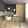 Bar Stool - Scandinavian Design - Wooden Legs - Nordika image 7