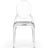 Pack of 2 Dining Chairs Transparent - Estilo Victoria  image 7