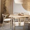 Pack of 4 Dining Chairs Wooden - Scandinavian Style - Wish image 7