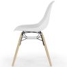 Dining Chair - Scandinavian Design - Wooden Legs - Skögur image 7