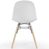 Dining Chair - Scandinavian Design - Wooden Legs - Skögur image 7