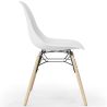 Dining Chair - Scandinavian Design - Wooden Legs - Skögur image 7