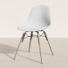 Dining Chair - Scandinavian Design - Wooden Legs - Skögur image 7