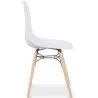 Dining Chair - Scandinavian Design - Wooden Legs - Skögur image 7
