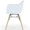 Dining Chair - Scandinavian Design - Wooden Legs - Pack of 2 - Nordika image 7