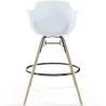 Bar Stool - Scandinavian Design - Wooden Legs - Pack of 2 - Nordika image 7