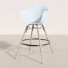 Bar Stool - Scandinavian Design - Wooden Legs - Pack of 2 - Nordika image 7