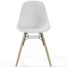 Dining Chair - Scandinavian Design - Wooden Legs - Pack of 4 - Skögur image 7