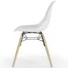 Dining Chair - Scandinavian Design - Wooden Legs - Pack of 4 - Skögur image 7