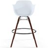 Bar Stool - Scandinavian Design - Dark Wood Legs - Nordika image 7
