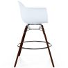 Bar Stool - Scandinavian Design - Dark Wood Legs - Nordika image 7