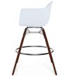 Bar Stool - Scandinavian Design - Dark Wood Legs - Nordika image 7