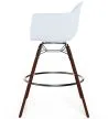 Bar Stool - Scandinavian Design - Dark Wood Legs - Nordika image 7