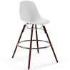 Bar Stool - Scandinavian Design - Dark Wood Legs - Skögur image 7