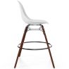 Bar Stool - Scandinavian Design - Dark Wood Legs - Skögur image 7