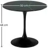 Round Side Table - Marble - Tulip image 7