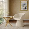 Sculptural Upholstered Designer Armchair - For Hotels, Restaurants, and Luxury Spaces - Ideali image 7