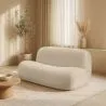 Modern Minimalist Curved Design Velvet Upholstered Sofa - Comfort and Contemporary Style - Büba image 7