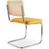 Dining Chair - Upholstered in Velvet - Wood and Rattan - New Edition - Martha image 7