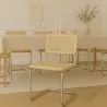 Dining Chair - Vintage Design - Wood and Rattan - New Edition - Bruna image 7