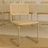 Dining Chair - Vintage Design - Wood and Rattan - New Edition - Bruna image 7