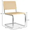 Dining Chair - Vintage Design - Wood and Rattan - New Edition - Bruna image 7