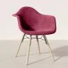 Velvet Dining Chair - Scandinavian Design and Wooden Legs - Nordika image 7