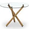Round Dining Table - Scandinavian Design - 4/5 Diners - Tesfa image 7