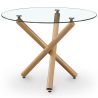 Round Dining Table - Scandinavian Design - 4/5 Diners - Tesfa image 7