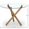 Round Dining Table - Scandinavian Design - 4/5 Diners - Tesfa image 7