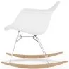 Rocking Chair - Scandinavian Design - Wooden and Metal Legs - Nordika image 7