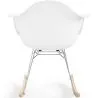 Rocking Chair - Scandinavian Design - Wooden and Metal Legs - Nordika image 7