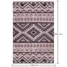 Vintage Geometric Tribal Rug – (290x200 cm) – Cinder image 7