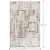 Rug Large Contemporary Modern Design - Beige (290x200 cm) - Ornate image 7