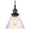 Buy  Ceiling Lamp - Industrial Design Pendant Lamp - Hannah Bronze 50874 - in the UK