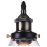 Buy  Ceiling Lamp - Industrial Design Pendant Lamp - Hannah Bronze 50874 - prices