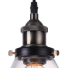 Buy Ceiling Lamp - Pendant Lamp - Industrial Design - 25cm - Hannah Bronze 50875 - prices