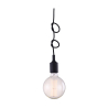 Buy Screw Ceiling Lamp - Pendant Lamp - Axel Black 50882 - prices