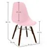 Children Chair - Scandinavian Design - Dark Wooden Legs - Skögur image 7